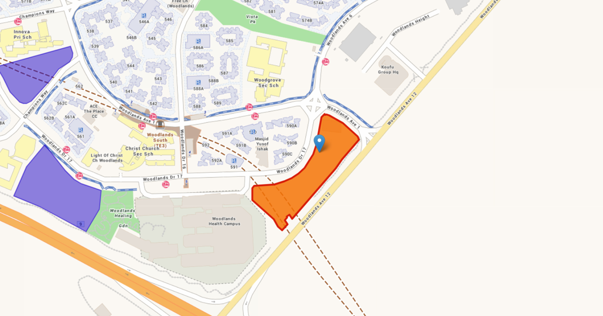Realion (OrangeTee & ETC) comments on Tender launch - EC site at Woodlands Drive 17